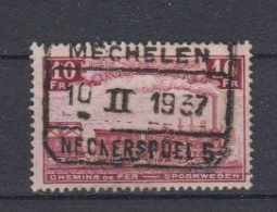 BELGIË - OBP - 1935 - TR 196 (MECHELEN - NECKERSPOEL 5) - Gest/Obl/Us - Gebraucht