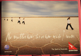 Australie - Northern Territory - Salt Plain Near Curtin Springs - Qantas Airways - Zonder Classificatie