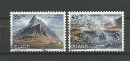 Iceland 1989 Landscapes Y.T. 657/658 (0) - Gebruikt
