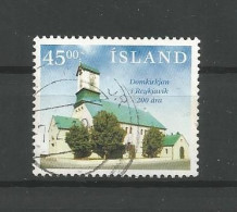 Iceland 1996 Reykjavik Cathedral Bicentenary Y.T. 812 (0) - Used Stamps