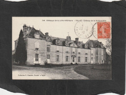 127679             Francia,     Chateaux  De La  Loire-Inferieure,   Teille,   Chateau  De La  Guibourgere,   VG   1916 - Nort Sur Erdre