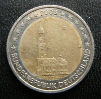 Germany - Allemagne - Duitsland   2 EURO 2008 D    Speciale Uitgave - Commemorative - Allemagne