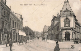 FRANCE - Limoges - Boulevard Carnot - Vue Générale D'un Boulevard - Animé -  Carte Postale Ancienne - Limoges