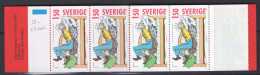 F1627 - SUEDE SWEDEN N°1109 ** CARNET Noel - 1951-80