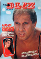 ALBO BLIZ 52 1981 Adriano Celentano Jean Paul Belmondo Nando Orfei Randolph Turpin - Televisione