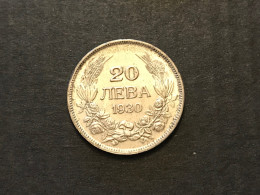 Münze Münzen Umlaufmünze Bulgarien 20 Lewa 1930 - Bulgarije