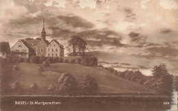 SUISSE - Basel - St Margarethen - Vue Au Loin D'une église - Carte Postale Ancienne - Basel