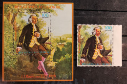 G. ECUATORIAL- HOMENAAJE A J. J. ROUSSEAU 1712/1778- MICHEL1490 - Äquatorial-Guinea