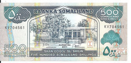 SOMALILAND 500 SHILLINGS 2011 UNC P 6 - Somalië