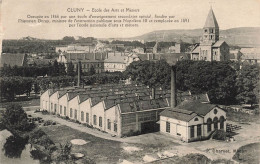 FRANCE - Cluny - école Des Arts Et Métiers - Vue D'ensemble De L'école - Carte Postale Ancienne - Cluny