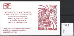 NOUVELLE-CALEDONIE CARNET C 748 Côte 35 € - Cuadernillos