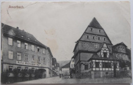 Amorbach - "Hotel Badischer Hof." - CPA Voir état - Amorbach