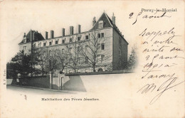 FRANCE - Paray Le Monial - Habitation Des Pères Jesuites - Vue De L'extérieur Du Lieu - Carte Postale Ancienne - Paray Le Monial