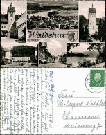Ansichtskarte Waldshut-Waldshut-Tiengen MB: Unteres Tor, Straßen 1961 - Waldshut-Tiengen