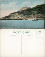 Postcard Gibraltar Panorama Ansicht Von See Aus Richtung Felsen 1910 - Gibraltar