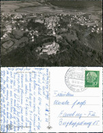 Waldeck (am Edersee) Luftbild Ort Und Burg Vom Flugzeug Aus, Luftaufnahme 1958 - Waldeck
