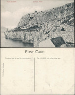 Gibraltar Panorama Signalstation Am Europa Point Vintage Postcard 1905 - Gibraltar