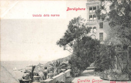 ITALIE - Bordighera - Veduta Della Marina - Giardino Garnier - Océan - Vue - Carte Postale Ancienne - Autres & Non Classés