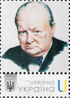 Ukraine 2022, England History, Politician, Writer Winston Churchill, Art, 1v - Ukraine