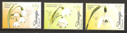 Slovénie Slovenija 2016 N° 1000 / 2 ** Flore, Fleurs, Leucojum Vernum, Galanthus Nivalis, Perce-neige, Flocon De Neige - Slowenien