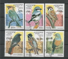 Cambodja 1997 Birds Y.T. 1393/1398 (0) - Cambodia