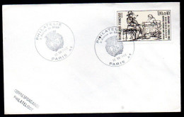 JOURNEE DU TIMBRE N° 2258 Philatélie 5 Ave.de Saxe (12/07/1983) - Temporary Postmarks