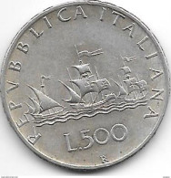 *italy 500 Lire 1964   Km 98   Xf+ - 500 Liras