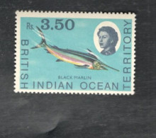 BRITISH INDIAN OCEAN TERRITORY....1968:Michel 28mnh** - Territorio Britannico Dell'Oceano Indiano