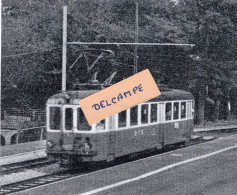 Ligne Bâle-Rodersdorf - Automotrice à La Station De Dorenbach-Zoo En 1962 - Autres & Non Classés