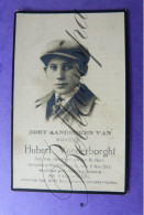 Hubert VANDERBORGHT  Boortmeerbeek  1914-1931 - Esquela