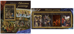 Sierra Leone  2023 Christmas Paintings. (546) OFFICIAL ISSUE - Religión