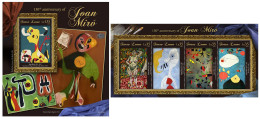 Sierra Leone  2023 130th Anniversary Of Joan Miró. (548) OFFICIAL ISSUE - Otros & Sin Clasificación
