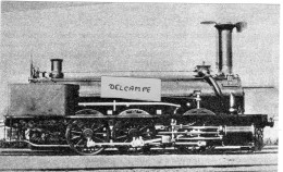 Locomotive 030 N° 1 " La Vaux " Jura-Simplon Et CFF, Retirée En 1916 - Autres & Non Classés