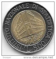 *italy  500 Lire 1996 Km 181 Unc - 500 Lire