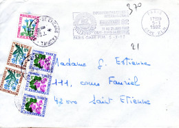 France. Enveloppe Taxée. 1982. - 1960-.... Lettres & Documents