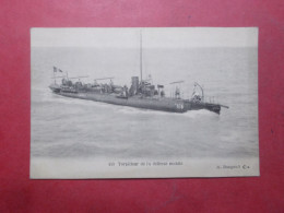 Carte Postale - Bateau - Marine Militaire Française Torpilleur De La Défense Mobile (5176) - Sous-marins