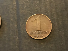Münze Münzen Umlaufmünze Österreich 1 Groschen 1936 - Autriche