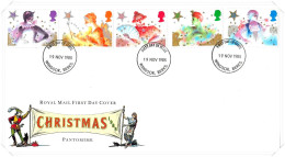 1985 Christmas Unaddressed FDC Tt - 1981-90 Ediciones Decimales