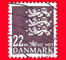 DANIMARCA - Usato - 2005 - Stemmi Araldici, Piccolo - Coat Of Arms - 6 - Gebruikt