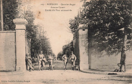 FRANCE - Bourges - Quartier Auger - Avenue Carnot - Entrée Du Parc Automobile - Carte Postale Ancienne - Bourges