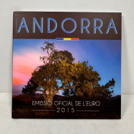 ANDORRA 2015 Kursmünzensatz KMS BU - Original OVP In Blister - Andorra