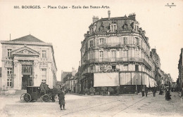 FRANCE - Bourges - Place Cujas - Vue De L'extérieur Sur L'école Des Beaux-Arts - Carte Postale Ancienne - Bourges