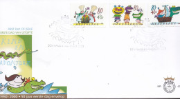 NEDERLAND, 2000, FDC E427, Child Welfare,  Scan F2126 - Lettres & Documents