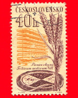CECOSLOVACCHIA - Usato - 1961 - Grano E Pane - 40 - Used Stamps
