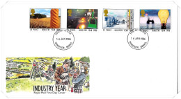 1986 Industry Unaddressed FDC Tt - 1981-1990 Decimal Issues