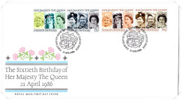 1986 Queen Birthday Unaddressed FDC Tt - 1981-1990 Dezimalausgaben