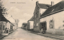 FRANCE - Cuerchy - Route De Branches - Vue Sur La Route - Carte Postale Ancienne - Auxerre