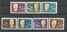 Hungary 1962 Astronautes  Y.T. A 243/249 (0) - Oblitérés