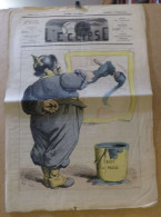 Revue Journal L'éclipse Satirique Caricature 50 X 32 Germany Allemagne Bismarck N° 260 De 1873 Alsace Lorraine - 1850 - 1899