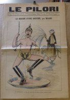 Revue Journal Le PILORI Satirique Caricature 50 X 32 Germany Allemagne Bismarck N° 310 De 1892 BLASS - 1850 - 1899